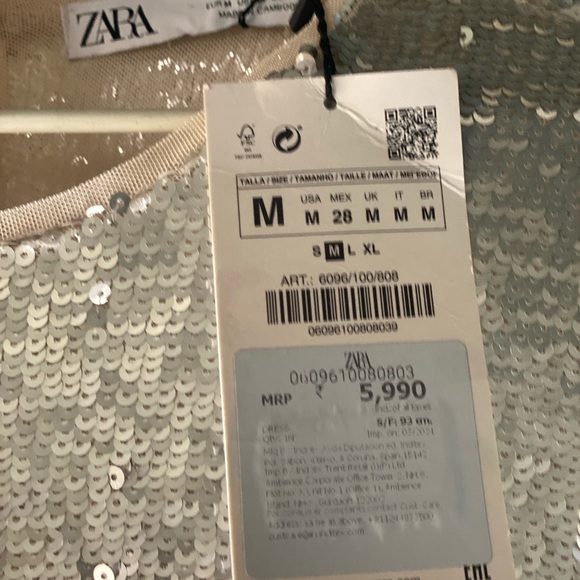NWT Ultra Glam Zara sequinned Maxi Dress - Picture 3 of 7
